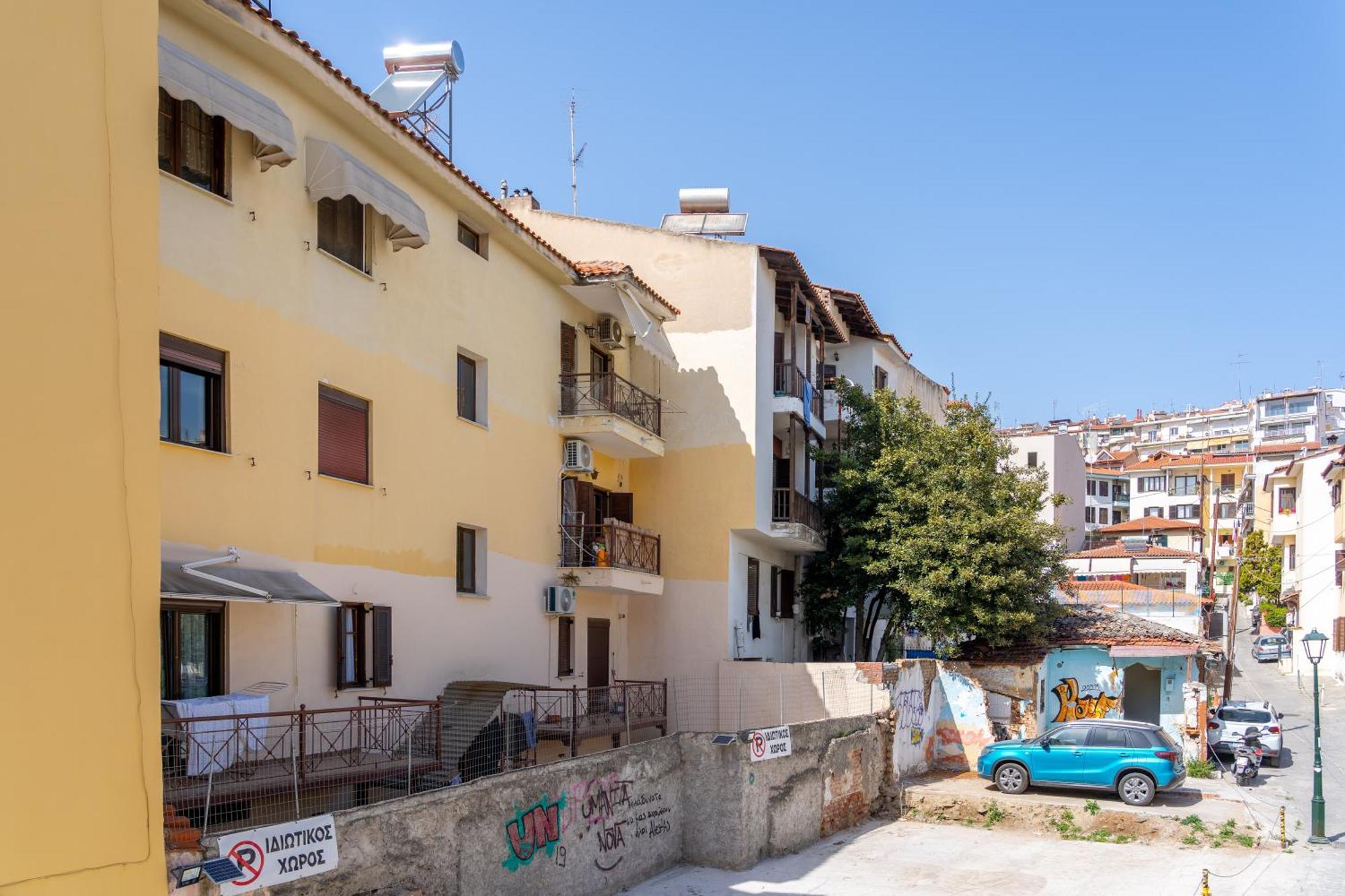 Thess Old Town 3 Free Private Parking Apartment Tesalonika Bagian luar foto