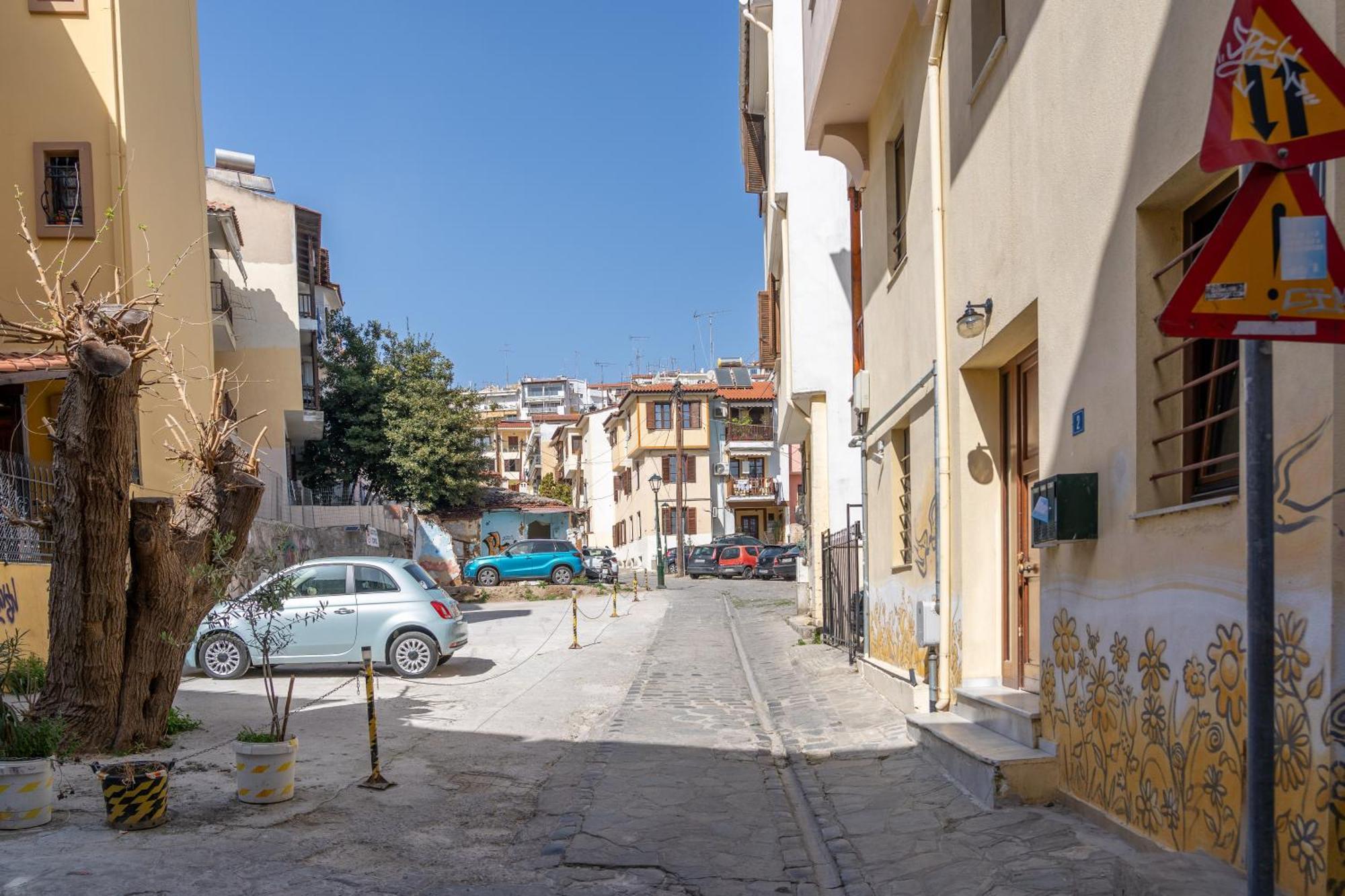 Thess Old Town 3 Free Private Parking Apartment Tesalonika Bagian luar foto